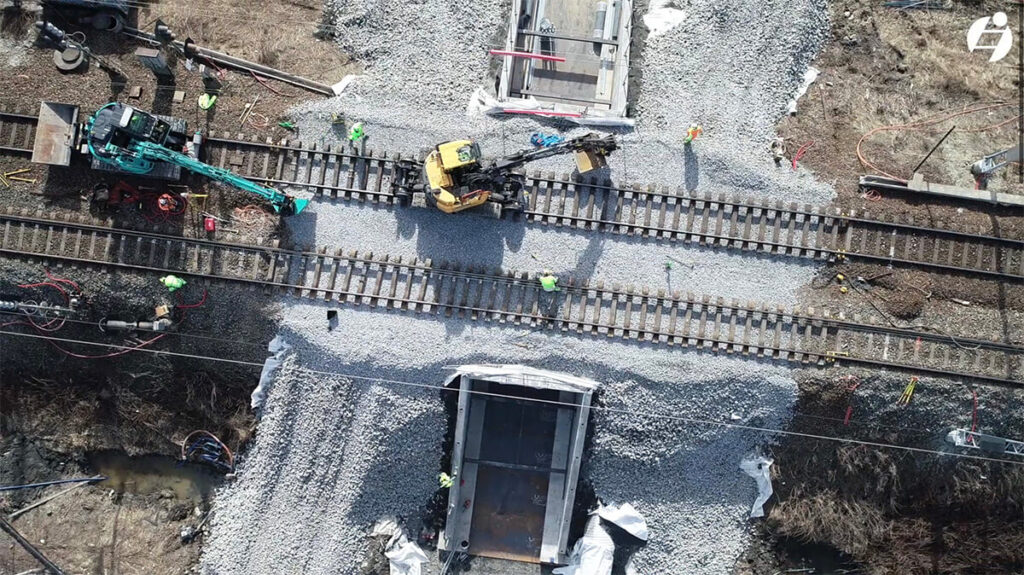 Isachsen Anlegg bygde jernbanekulvert på under 70 timer
