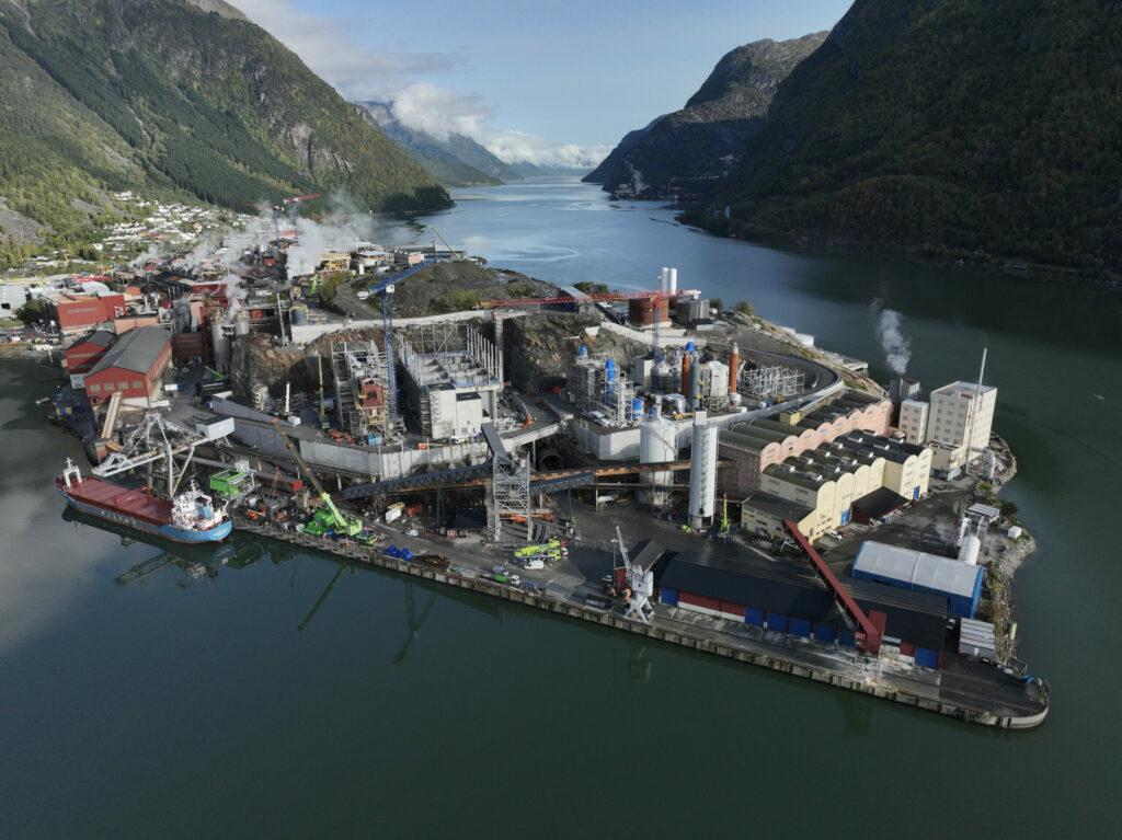 Ny milepæl nådd i utbyggingen av verdens grønneste sinkverk i Odda